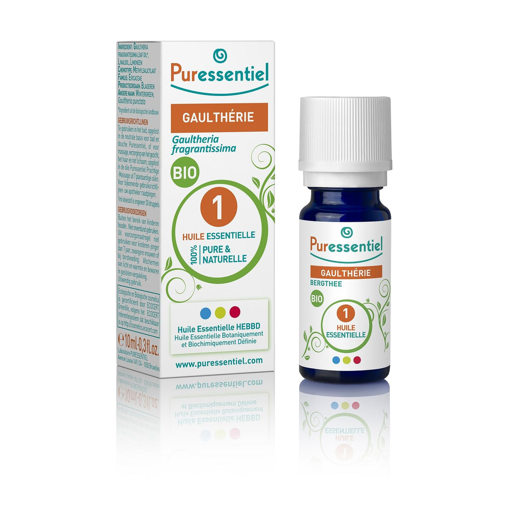 Puressentiel Organic Essential Oil - Wintergreen for Unisex - 0.3 oz Oil