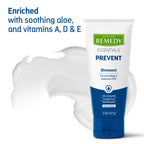 Medline Remedy Essentials Ointment (2 oz Tube), 12 Count, Unscented, Moisturizing Breathable Film, Aloe, Vitamins A, D & E, Soot