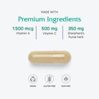 Vitanica Slow Flow, Menstrual Flow Support, Vegan, 60 Capsules (Slow Flow Pro Logo)