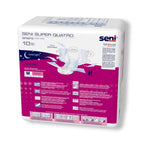 Seni Super Quatro Adult Incontinence Brief M Heavy Absorbency Breathable/Overnight, S-ME10-BQ1, Severe, 40 Ct