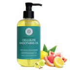 Pure Body Naturals Anti Cellulite Massage Oil, 8 fl oz | 100% Natural Cellulite Remover for Legs and Thighs | Chemical Free Firm