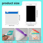 MARFOREVER 39 Pcs Pill Pouch Bags Set - Zippered Pill Bags Box Travel Pill Organizer Reusable Ziplock Bags Medicine Organizer Pi