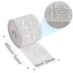 45ft - 211ft Plaster Cloth Rolls White Gauze Strips Wrap Bandages for Craft Belly Cast Mask Making Body Molds Scenery Art(2inch