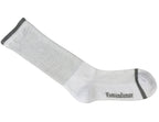 Yomandamor Men's 4 Pairs Diabetic Crew Socks with Seamless Toe and Cushion Sole