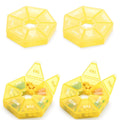 Weekly Pill Organizer Large 7 Day Pill Box Organizer Daily Medicine Case for Vitamin Fish Oil Pills Supplements Arthritis Friend