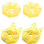 Weekly Pill Organizer Large 7 Day Pill Box Organizer Daily Medicine Case for Vitamin Fish Oil Pills Supplements Arthritis Friend