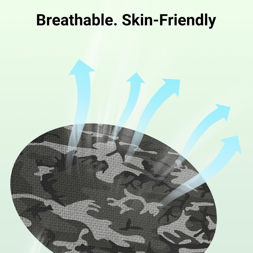 Kovoq Libre 2 Sensor Covers Waterproof Camo, 16 Pack Freestyle Libre 2 & Lingo Sensor Patches, Reusable Protecive Hard Shell Cov