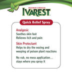 Ivarest Poison Ivy Itch Spray, Poison Ivy Spray, Poison Ivy Treatment, Poison Ivy Relief Product, Poison Oak Relief, Poison Suma