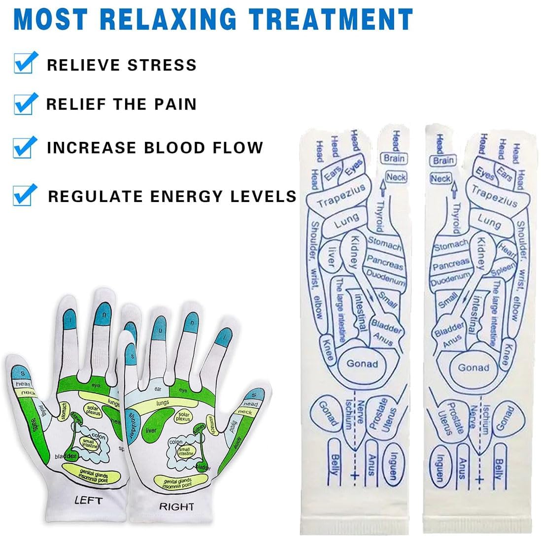 Ease Relief Socks, Reflexology Socks,Reflexology Socks with Tools,Reflexology Socks with Massage Tool,Beginner Acupoint Massage