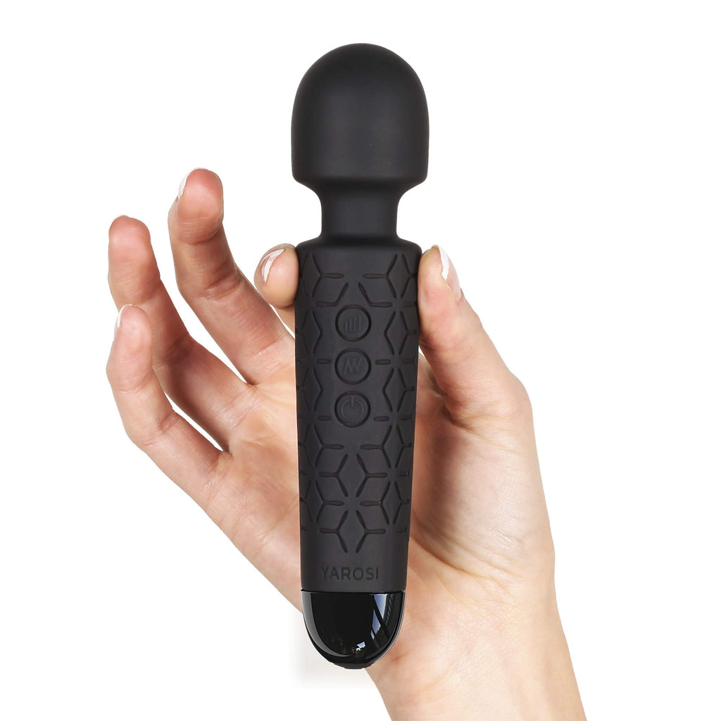 Yarosi Micro Personal Massage Device Smallest and Strongest Cordless Handheld Massager - Powerful - Best for Travel - Magic Stre
