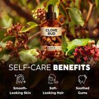 Kukka Clove Oil for Teeth and Gums - 4 Fl Oz - 100% Pure Natural Clove Essential Oil - Steam distilled from Flower Buds for Pote