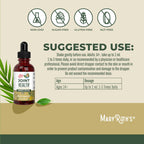 Joint Health Liquid Extract by MaryRuths | Four Herbal Blend Liquid Drops | Ginger Root | Licorice Root | Cats Claw | Devils Cl