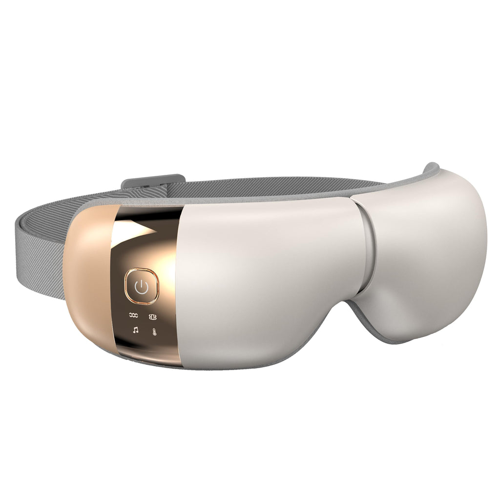 HubiCare Eye Massager with Heat, Heated Eye Mask with Bluetooth Music for Migraine Relief, Dry Eyes, Relax and Reduce Eye Strain