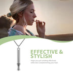 VOLRANDO Breathing Necklace to Quit Smoking Breathe Free Necklace with Filter Contains 3 kinds of Fragrance Breathing Necklaces
