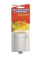 Acu-Life Pill Splitter and Crusher, Daily Usage, Safely Crushes Pills, Vitamins, Tablets, Accurate and Easy Consumption, Include
