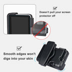 (Upgrade) iGuerburn Tandem tSlim X2 Pump Case with 360Rotating Clip, tSlim Pump Case Spool Up Excess Tubing, t Slim G4 Pump Acce