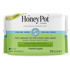 The Honey Pot Company - Herbal Panty Liners for Women - Long Panty Liners - Infused w/Essential Oils for Cooling Effect & Organi