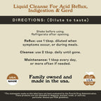 Acid Reflux Complete 16oz - Natural Organic Liquid Heartburn, GERD, & Amish Reflux Relief Remedy & Medicine