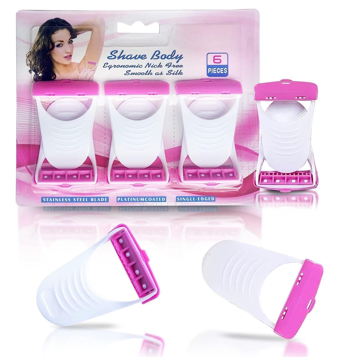 Shestore (Pack Of 24)  Body Shaver Razor For Body & Bikini Shaving Razor For Women, Hair Removal Mini Shaver Remover, Body Razo