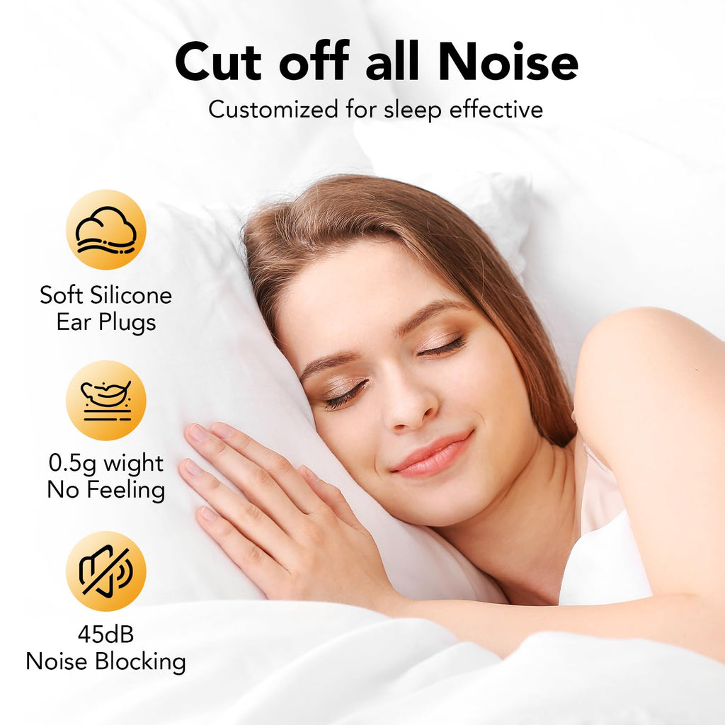 Ear Plugs for Sleeping Noise Cancelling -45dB