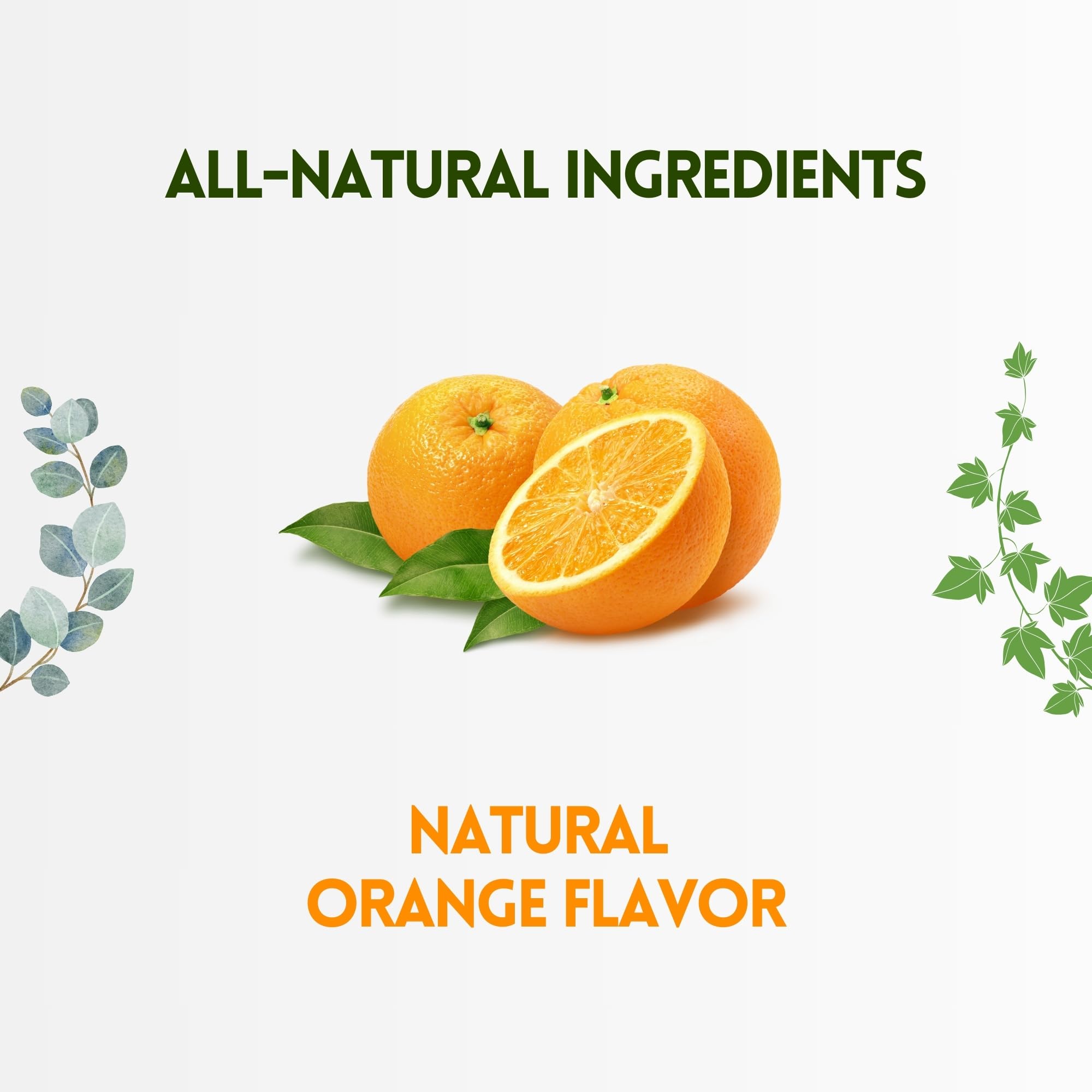 Herbion Naturals Cough Drops with Natural Orange Flavor, Dietary Supplement, Soothes Cough, for Adults and Children Over 6 Years