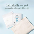 Rael Body Wipes, Organic Cotton Wipes for Women - Unscented Body Wipes, Individually Wrapped, All Skin Types, Vegan, Cruelty Fre