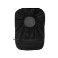 Spoonie Threads Black Elastic Ostomy Bag Cover | Fashionable & Adjustable Colostomy Stoma Ileostomy Pouches | Black, Size 6x9 (S