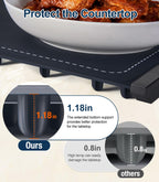 Food Warming Mat - 42 x 16 Extra Long Fast Heat Up Food Warmer with 7 Level Temp & 4 Hour Timer Function, Portable & Rollable Wa
