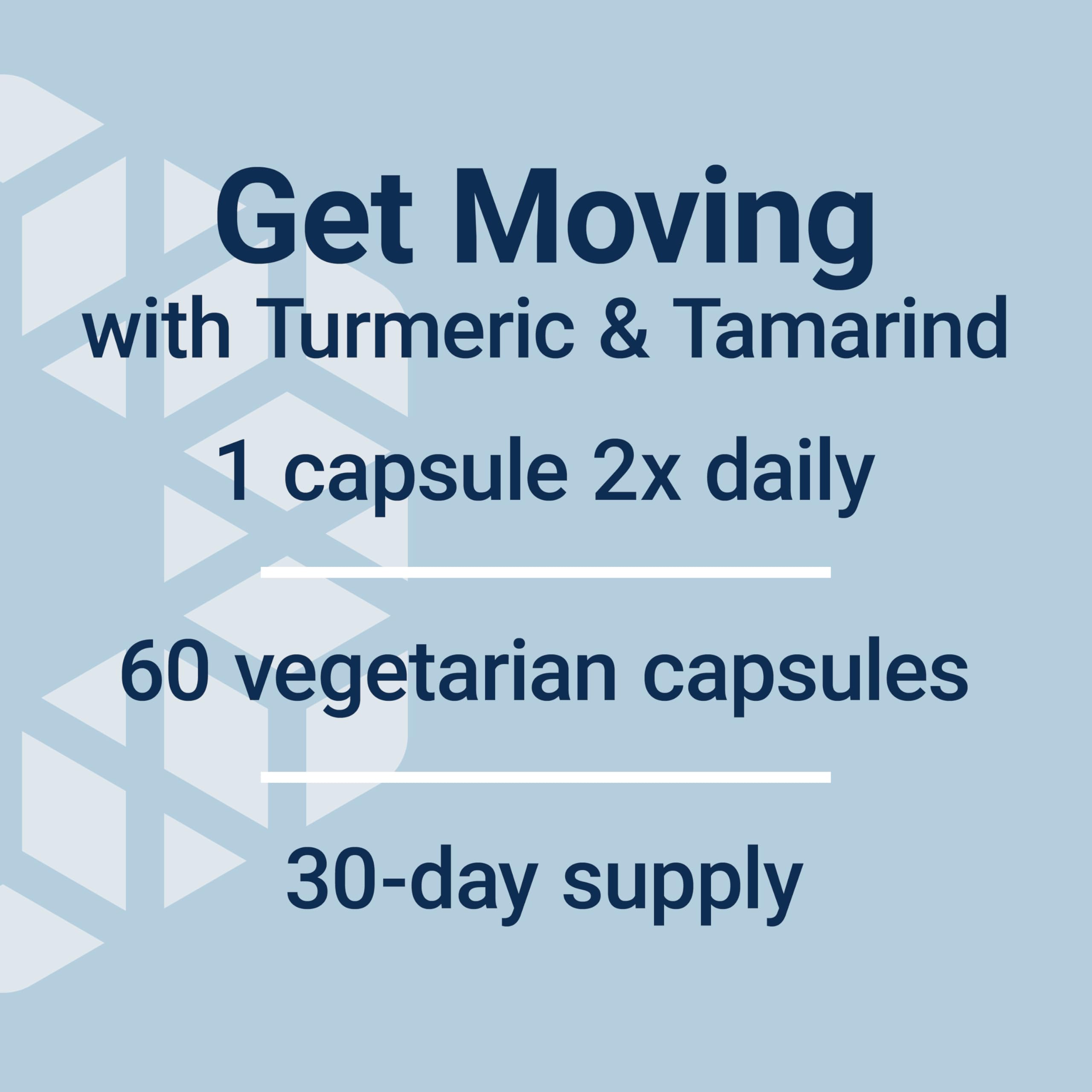 Life Extension Joint Mobility, relieves Minor Knee discomfort & Improves Range of Motion, Turmeric & Tamarind, Gluten-Free, Non-
