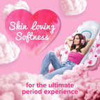 Whisper Ultra Soft Sanitary Pads - 50 Pieces (XL)