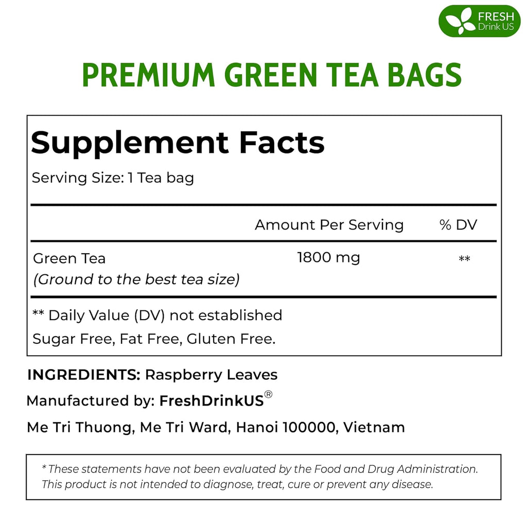 Premium Green Tea Bags