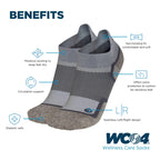Diabetic and Neuropathy Non-Binding Wellness Socks by OrthoSleeve WC4 Improves Circulation and Helps with Edema