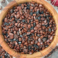 Indian Consigners Natural Crushed Polished Tumbled Gem Stone Chips, Decoration & Healing Crystals (Mahagony)