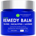 Truremedy Naturals Remedy Balm with Tea Tree Oil, 2 oz - Soothing Moisturizer for Rough Areas - Nourishing Foot and Body Balm wi
