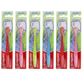 Colgate Bunny Toothbrush, Junior 5+, Extra Soft (Colors Vary) - Pack Of 6