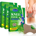 MYMULIKE Knee Patches, 90 Count Warming Herbal Plaster Patches, Long Lasting & Fast Acting Patches for Knee, Shoulder, Back, Nec