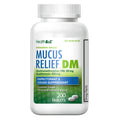 HealthA2Z Mucus Relief DM | Dextromethorphan HBr 20mg | Guaifenesin 400mg | Cough, Immediate Release, Uncoated (200 Count (Pak o