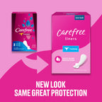 Carefree Panty Liners for Women, Thong Liners, Unwrapped, Unscented, 49ct | Pantiliners, Carefree Liners, Daily Liners for Women