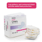 McKesson Incontinence Pads for Adult Women and Men [Pack of 80] Bladder Control and Postpartum Liners, Moderate Absorbency