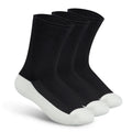 Orthofeet Extra Roomy Non-Binding Non-Constrictive Circulation Seam Free Socks, 3 Pack