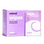 Hello Cake Sex Wipes - Individually Wrapped, Organic Flushable Wipes for Adults - Biodegradable, Hypoallergenic, pH-Balanced, Hy