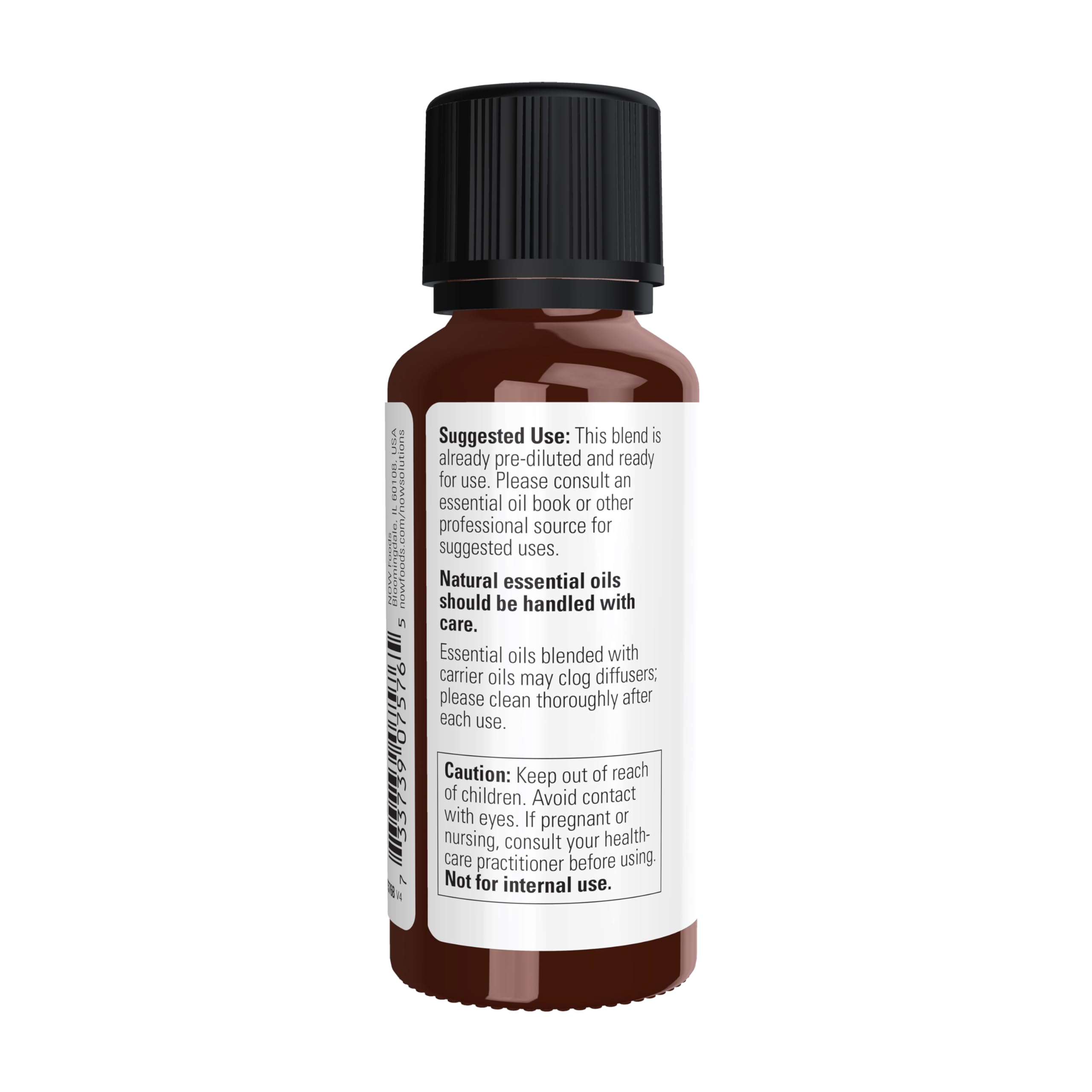 NOW Essential Oils, Neroli Oil, Deeply Floral Aromatherapy Scent, Steam Distilled, 100% Pure, Vegan, Child Resistant Cap, 1-Ounc