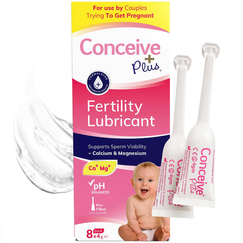 Fertility Lubricant Applicators | Vaginal Moisturizer for Women Trying to Conceive | One Month Supply | Patented Ingredients for