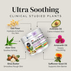 Puriya National Eczema Association Accepted Cream 4.5 oz, Dry Itchy Skin Relief, Colloidal Oatmeal Lotion, For Kids, Adults, Fac