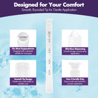 HEEYRSE 20-Pack Disposable Vaginial Cream Applicators with Precise Dosage Markings - Individually Wrapped, Safe & Hygienic, Fits
