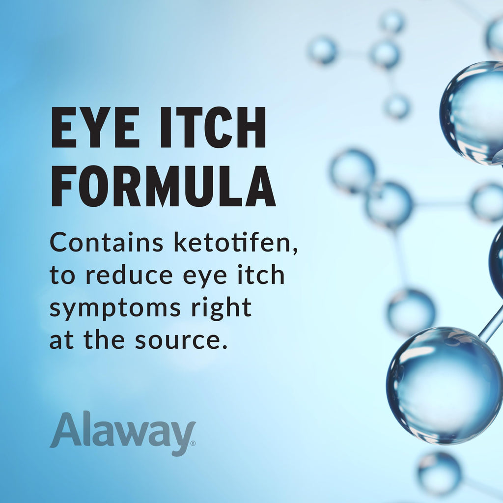 Alaway Antihistamine Eye Drops, Allergy Relief from Itchy Eyes, Works in Minutes, Provides Relief for up to 12 Hours, Clinically
