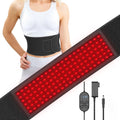 Red Light Therapy Belt NearInfraredLight Therapy Wrap for Body Wearable Large Pad for Waist Back Shoulder with Timer Controlle