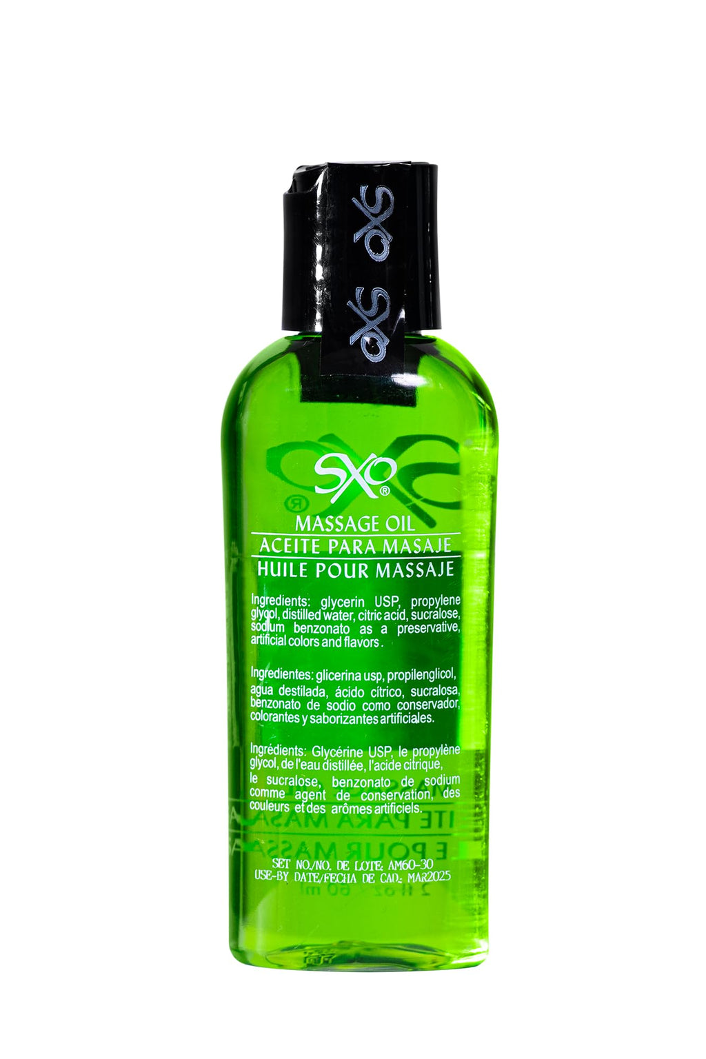 Edible Massage Oil, Full Body, Warm Sensation - Relaxing Massage Oil for Massage Therapy | Perfect Glide and Soft Skin- 2 fl oz
