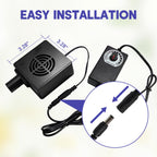 CPAP Hose Dryer Fan for 22mm Tubing, CPAP Tube Cleaner Blower of Adjustable Airflow, with Resmed Airsense 10 11 Machine Tubing,
