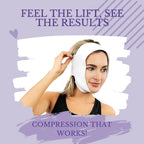 ContourMD Face and Chin Compression Garment - Chin Strap for Women and Men, Post-Surgical Jaw and Neck Compression Garment for T